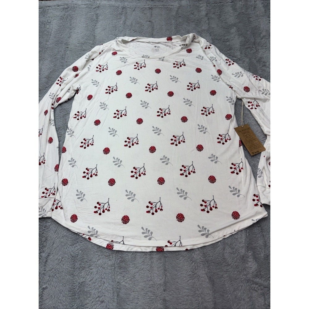 Kyte Holly Berry Mom Pajamas Top 2XL NWT super‎ soft bamboo